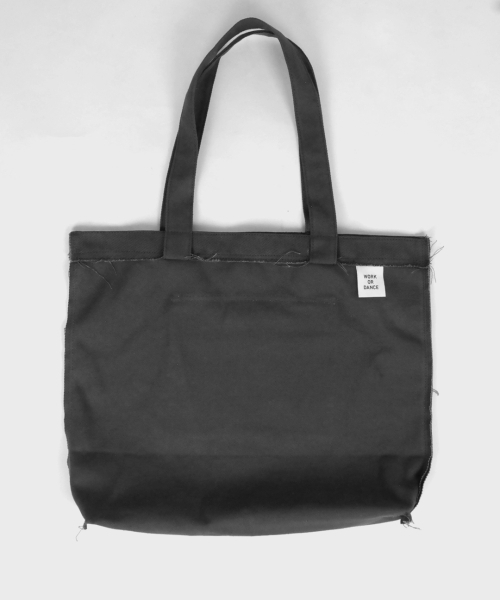 WORK OR DANCE(ワーク オア ダンス)の「Fray Bag grey(エコバッグ/サブバッグ・メンズ・その他・FREE)」の5枚目の写真