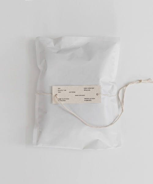 WORK OR DANCE(ワーク オア ダンス)の「Fray Bag grey(エコバッグ/サブバッグ・メンズ・その他・FREE)」の9枚目の写真