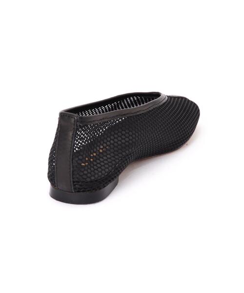 REMME(レメ)の「【REMME】メッシュフラットシューズ(パンプス・レディース・ブラック・24.0cm/23.0cm)」の4枚目の写真