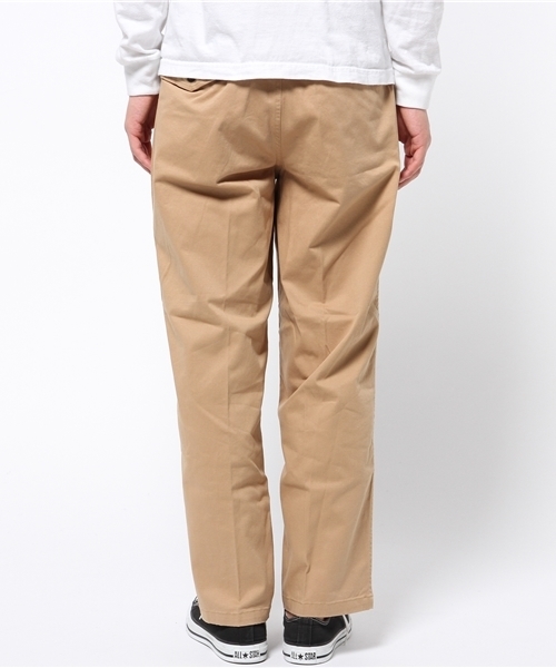 MIND BLOW（マインドブロウ）の「ストレッチチノ1タックパンツ（チノパンツ・メンズ・ブラック/ベージュ・SMALL/LARGE/MEDIUM）」の4枚目の写真