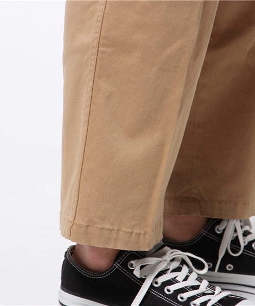 MIND BLOW（マインドブロウ）の「ストレッチチノ1タックパンツ（チノパンツ・メンズ・ブラック/ベージュ・SMALL/LARGE/MEDIUM）」の9枚目の写真