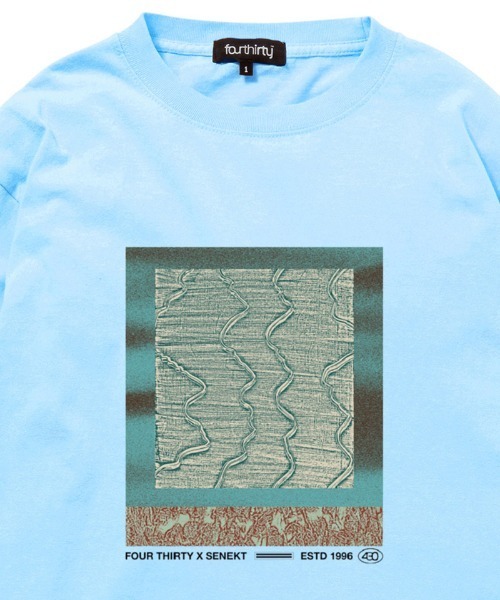 430(フォーサーティ)の「mlt5797-SF 430T2 L-S TEE ロングスリーブTシャツ(26-198)(Tシャツ/カットソー・メンズ・ブラック/ホワイト/アッシュ/ネイビー/スミクロ/サックスブルー・1/2/3/0)」の11枚目の写真