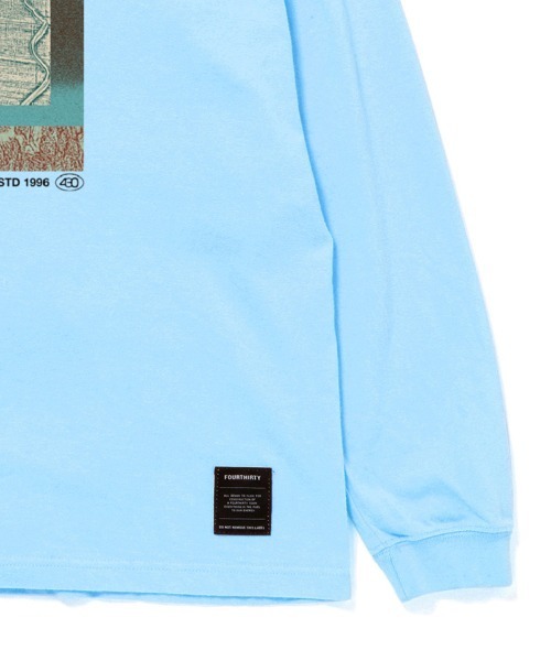 430(フォーサーティ)の「mlt5797-SF 430T2 L-S TEE ロングスリーブTシャツ(26-198)(Tシャツ/カットソー・メンズ・ブラック/ホワイト/アッシュ/ネイビー/スミクロ/サックスブルー・1/2/3/0)」の12枚目の写真