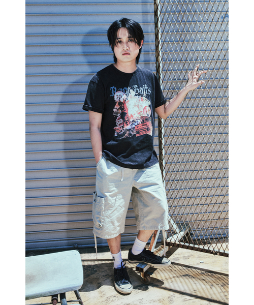 MEA（メア）の「RAGE BAITS DYEING T-SHIRT [BLACK]（Tシャツ/カットソー・メンズ・その他・F）」の8枚目の写真