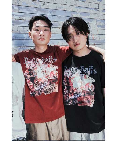 MEA（メア）の「RAGE BAITS DYEING T-SHIRT [BLACK]（Tシャツ/カットソー・メンズ・その他・F）」の9枚目の写真