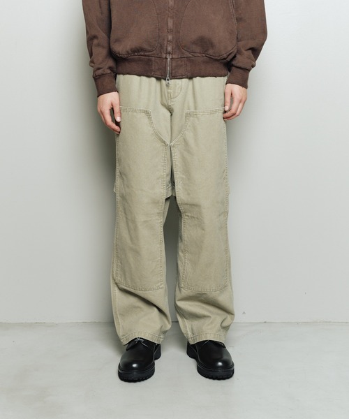 bal(バル)の「DETACHABLE DOUBLE KNEE CARPENTER PANT(その他パンツ・メンズ・アイボリー/ブラック/ベージュ・3/2/1)」の3枚目の写真