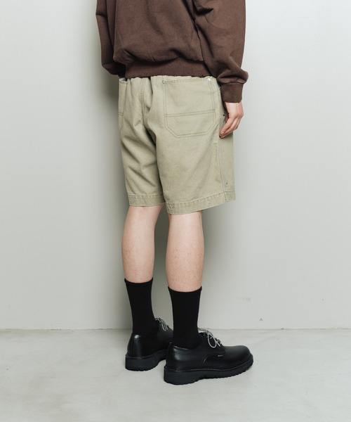 bal(バル)の「DETACHABLE DOUBLE KNEE CARPENTER PANT(その他パンツ・メンズ・アイボリー/ブラック/ベージュ・3/2/1)」の9枚目の写真