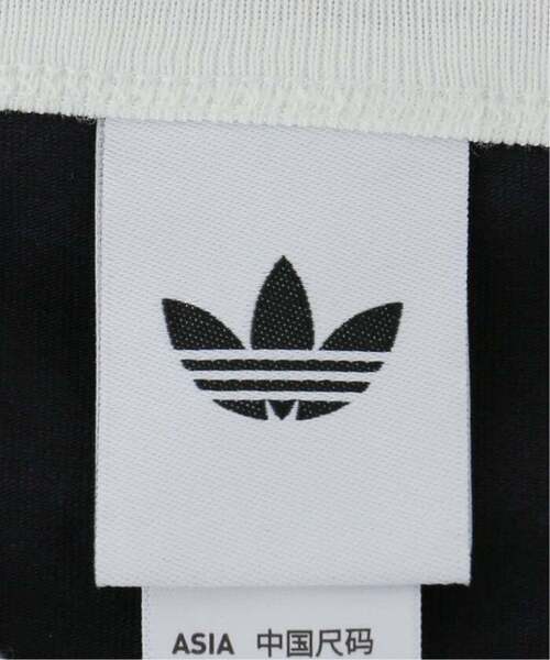 adidas Originals(アディダスオリジナルス)の「≪追加≫adidas originals / アディダス オリジナルス LAYERED CALITEE(Tシャツ/カットソー・レディース・ブラック/アイボリー・MEDIUM)」の7枚目の写真
