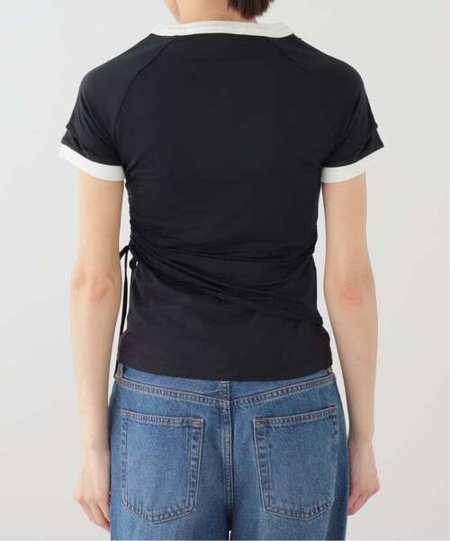 adidas Originals(アディダスオリジナルス)の「≪追加≫adidas originals / アディダス オリジナルス LAYERED CALITEE(Tシャツ/カットソー・レディース・ブラック/アイボリー・MEDIUM)」の12枚目の写真