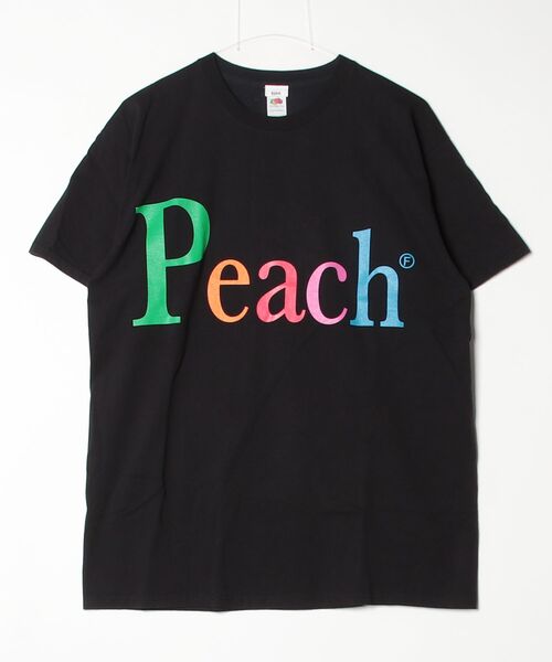 byeA.(バイエー)の「bye A./バイエー/NOT APPLE TEE PEACH(Tシャツ/カットソー・メンズ・ブラック・L/XL)」の8枚目の写真