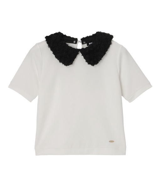 MARY QUANT（マリークワント）の「フラワーレース襟 プルオーバー（Tシャツ/カットソー・レディース・ブラック/ブルー/ホワイト・M）」の22枚目の写真