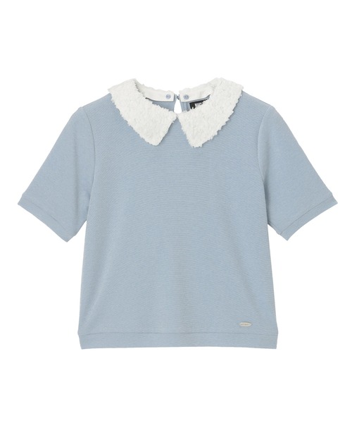 MARY QUANT（マリークワント）の「フラワーレース襟 プルオーバー（Tシャツ/カットソー・レディース・ブラック/ブルー/ホワイト・M）」の11枚目の写真