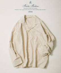 BROOKS BROTHERS（ブルックスブラザーズ）の「Brooks Brothers / ブルックスブラザーズ 別注 ストライプ シャツジャケット（シャツ/ブラウス）」