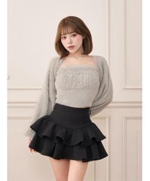 DDロゴシャギーニットアンサンブル