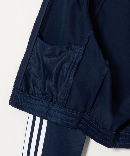 adidas Originals(アディダスオリジナルス)の「<adidas Originals>サテンジャケット(カーディガン/ボレロ・レディース・ネイビー/ブラック・FREE)」の8枚目の写真