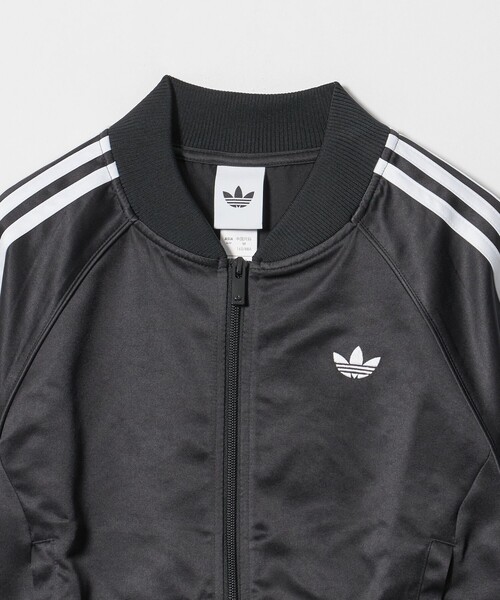 adidas Originals(アディダスオリジナルス)の「<adidas Originals>サテンジャケット(カーディガン/ボレロ・レディース・ネイビー/ブラック・FREE)」の10枚目の写真