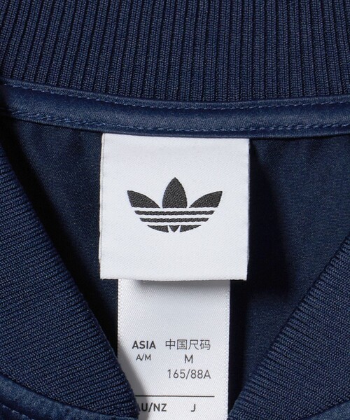 adidas Originals(アディダスオリジナルス)の「<adidas Originals>サテンジャケット(カーディガン/ボレロ・レディース・ネイビー/ブラック・FREE)」の13枚目の写真