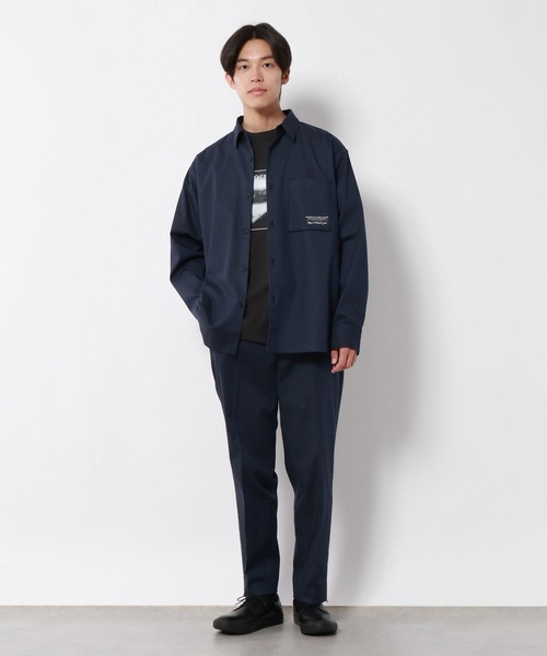 GLOBAL WORK(グローバルワーク)の「アーバンデニムシャツ/680678(シャツ/ブラウス・メンズ・ダークネイビー・LARGE/X-LARGE/SMALL/MEDIUM)」の11枚目の写真