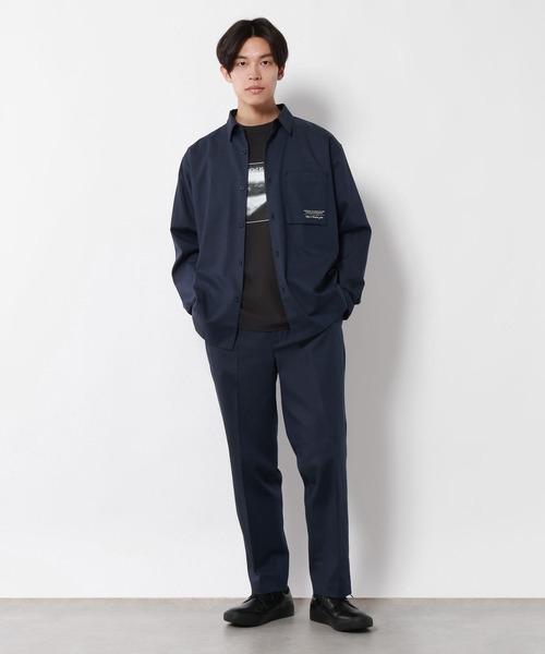 GLOBAL WORK(グローバルワーク)の「アーバンデニムシャツ/680678(シャツ/ブラウス・メンズ・ダークネイビー・LARGE/X-LARGE/SMALL/MEDIUM)」の12枚目の写真