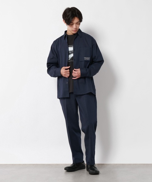 GLOBAL WORK(グローバルワーク)の「アーバンデニムシャツ/680678(シャツ/ブラウス・メンズ・ダークネイビー・LARGE/X-LARGE/SMALL/MEDIUM)」の13枚目の写真