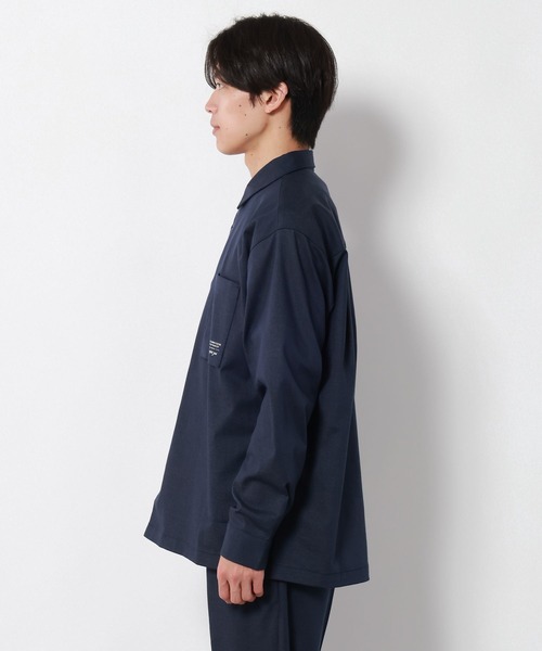 GLOBAL WORK(グローバルワーク)の「アーバンデニムシャツ/680678(シャツ/ブラウス・メンズ・ダークネイビー・LARGE/X-LARGE/SMALL/MEDIUM)」の3枚目の写真