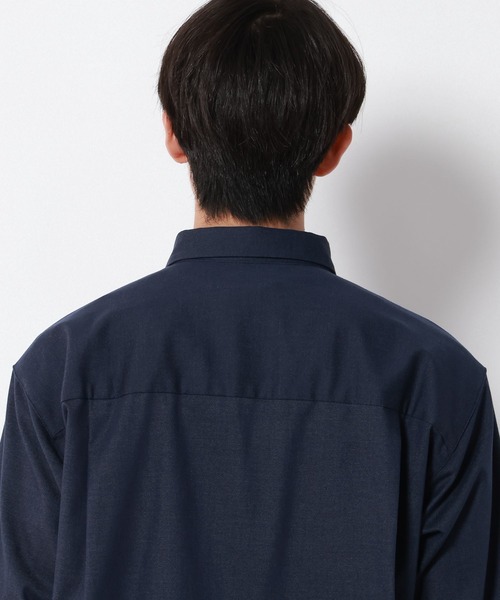 GLOBAL WORK(グローバルワーク)の「アーバンデニムシャツ/680678(シャツ/ブラウス・メンズ・ダークネイビー・LARGE/X-LARGE/SMALL/MEDIUM)」の5枚目の写真