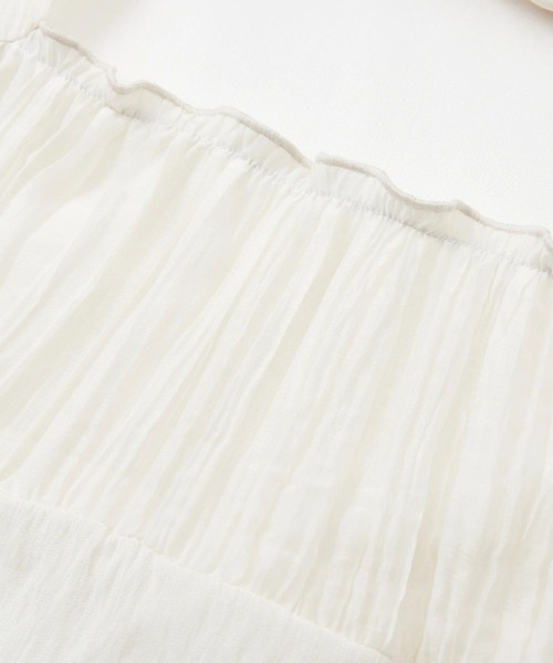 andwang（アンドワン）の「Airy Vintage Dress（ワンピース・レディース・アイボリー/ブラック・SMALL/MEDIUM）」の22枚目の写真