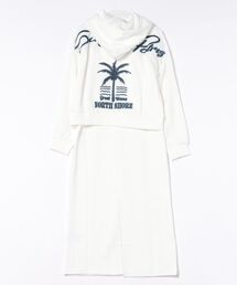 【Kahiko】SURF&Palms モニスパーカ-&ノースリーブワンピースセット
