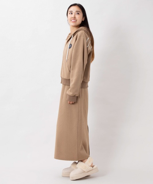 Kahiko(カヒコ)の「【Kahiko】SURF&Palms モニスパーカ-&ノースリーブワンピースセット(ワンピース・レディース・ベージュ/グレー/ホワイト・FREE)」の15枚目の写真