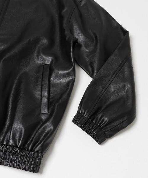 ITEMS URBANRESEARCH(アイテムズ アーバンリサーチ)の「スタンドネックF.L.Wzipperブルゾン(ブルゾン・メンズ・ブラウン/ブラック・MEDIUM/LARGE)」の10枚目の写真
