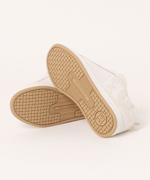 DC SHOES(ディーシーシューズ)の「DC SHOES ウィメンズ WS COURT GRAFFIK SD シューズ 【2026年秋冬モデル】/レディースパイソン柄・ボアスニーカー(スニーカー・レディース・ホワイト系その他/ブラック系その他・23cm/23.5cm/24cm/24.5cm/25cm)」の10枚目の写真