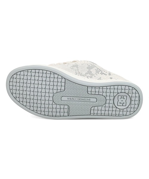 DC SHOES(ディーシーシューズ)の「DC SHOES ウィメンズ WS COURT GRAFFIK SD シューズ 【2026年秋冬モデル】/レディースパイソン柄・ボアスニーカー(スニーカー・レディース・ホワイト系その他/ブラック系その他・23cm/23.5cm/24cm/24.5cm/25cm)」の13枚目の写真