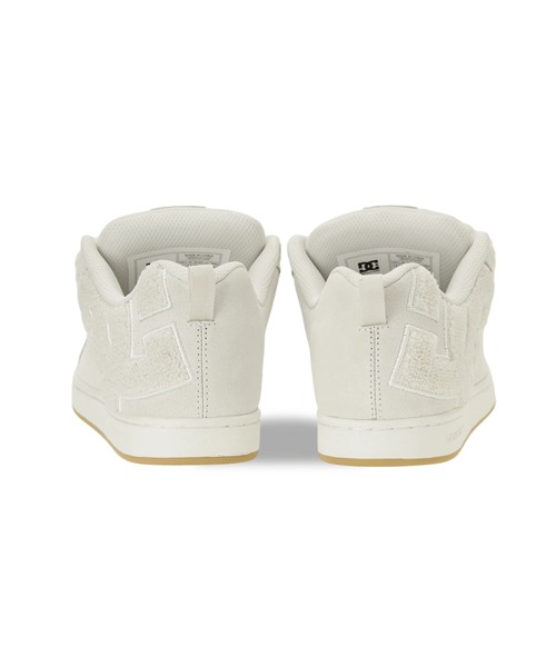 DC SHOES(ディーシーシューズ)の「DC SHOES ウィメンズ WS COURT GRAFFIK SD シューズ 【2026年秋冬モデル】/レディースパイソン柄・ボアスニーカー(スニーカー・レディース・ホワイト系その他/ブラック系その他・23cm/23.5cm/24cm/24.5cm/25cm)」の7枚目の写真
