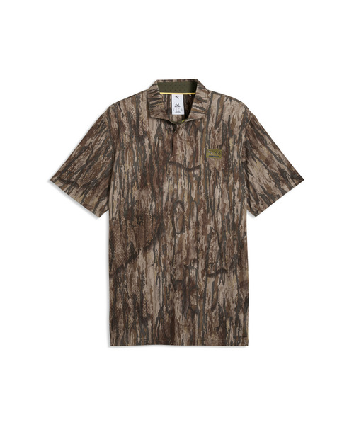 PUMA(プーマ)の「PUMA プーマ メンズ ゴルフPUMA x REALTREE カモフラージュ 半袖 ポロシャツ(ポロシャツ・メンズ・オリーブ系・LARGE/MEDIUM/SMALL/X-LARGE/X-SMALL)」の5枚目の写真