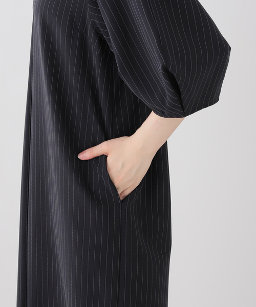 IENA(イエナ)の「フォルムSVワンピース(ワンピース・レディース・カーキ/ブラック系その他・36/38)」の9枚目の写真