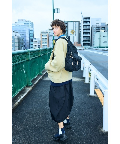 nagonstans（ナゴンスタンス）の「Somewhere backpack（ショルダーバッグ・レディース・グレー/ブラック・MEDIUM）」の9枚目の写真