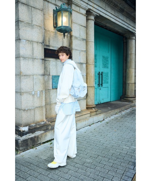 nagonstans（ナゴンスタンス）の「Somewhere backpack（ショルダーバッグ・レディース・グレー/ブラック・MEDIUM）」の14枚目の写真