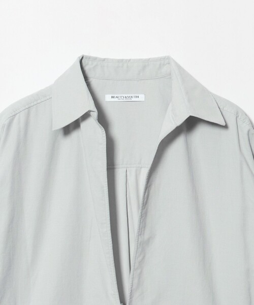 BEAUTY&YOUTH UNITED ARROWS(ビューティーアンドユースユナイテッドアローズ)の「コットンコーデュロイ スキッパーチュニック(その他トップス・レディース・ブラウン系/ライム/オフホワイト・FREE)」の10枚目の写真