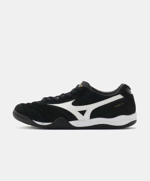 MIZUNO(ミズノ )の「MIZUNO MORELIA LS D1GA261A-04(スニーカー・メンズ・ブラック・28.5cm/28cm/27.5cm/26.5cm/26cm/25cm/24.5cm/24cm/23.5cm)」の1枚目の写真
