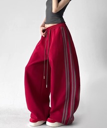 4ラインワイドスウェットトラックパンツ ストリート(MA/EKW175)
