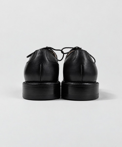 foot the coacher(フットザコーチャー)の「【foot the coacher】THE OFFICER SHOES(ドレスシューズ・メンズ・ブラック・9/8/7)」の3枚目の写真