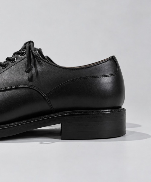 foot the coacher(フットザコーチャー)の「【foot the coacher】THE OFFICER SHOES(ドレスシューズ・メンズ・ブラック・9/8/7)」の5枚目の写真