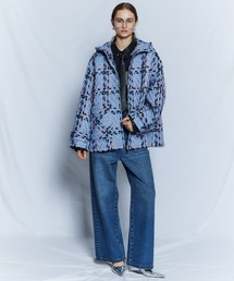【26WINTER PRE-ORDER】Tweed Hoodie Coat/ツイードフーディコート