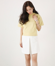 MOUSSY | TUCK MINI SK(スカート)