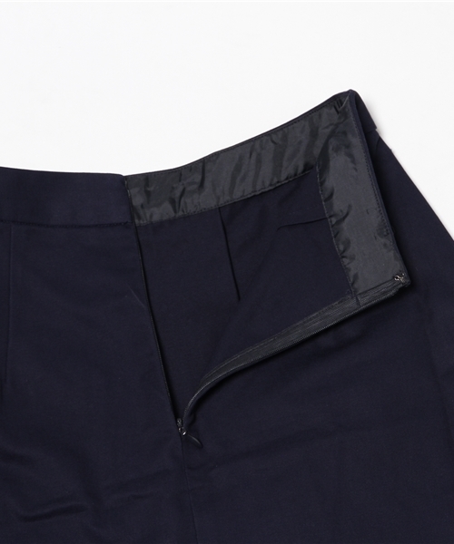 MOUSSY（マウジー）の「TUCK MINI SK（スカート・レディース・ベージュ/ネイビー/ピンク/ホワイト・2/1/0）」の10枚目の写真