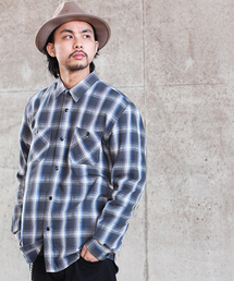 schott | 【先行予約】Schott/ショット/PLAID LONG SLEEVE SHIRT BELL RANCH/チェックシャツ ベル　ランチ						(シャツ/ブラウス)