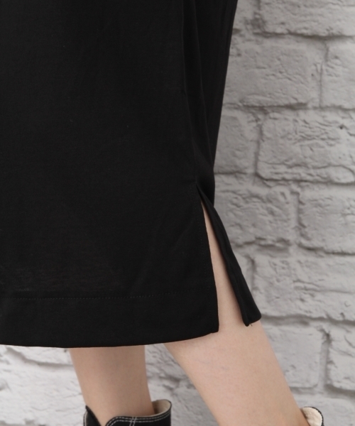 LEPSIM（レプシィム）の「ウエストベルトツキワンピース　732054（ワンピース・レディース・ブラック/ダークブラウン・LARGE/MEDIUM）」の4枚目の写真