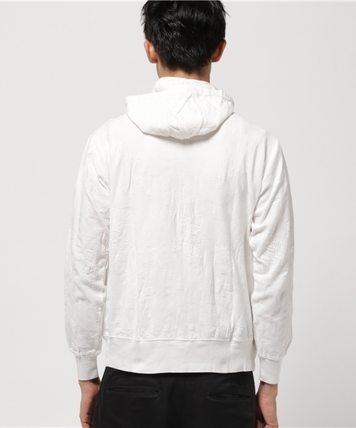 HYSTERIC GLAMOUR（ヒステリックグラマー）の「WOODLAND GUITAR総柄ジャカード PK（パーカー・メンズ・ホワイト系その他/グリーン系カモフラージュ/ネイビー・SMALL/MEDIUM/LARGE）」の5枚目の写真