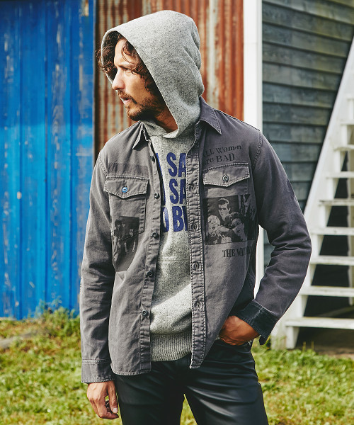 HYSTERIC GLAMOUR（ヒステリックグラマー）の「CR/CRAMPS pt 長袖