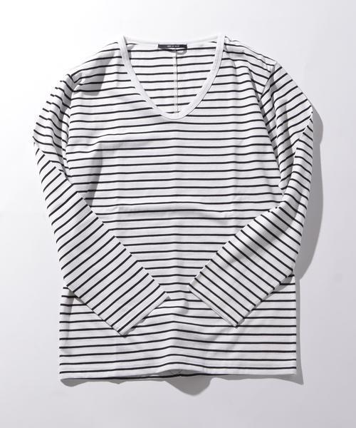 SHIPS JET BLUE(シップスジェットブルー)の「SHIPS JET BLUE: 【THERMOLITE】 アンダーTシャツ■(Tシャツ/カットソー・メンズ・ホワイト/ホワイト系その他/グレー/ブラック・LARGE/SMALL/MEDIUM)」の3枚目の写真